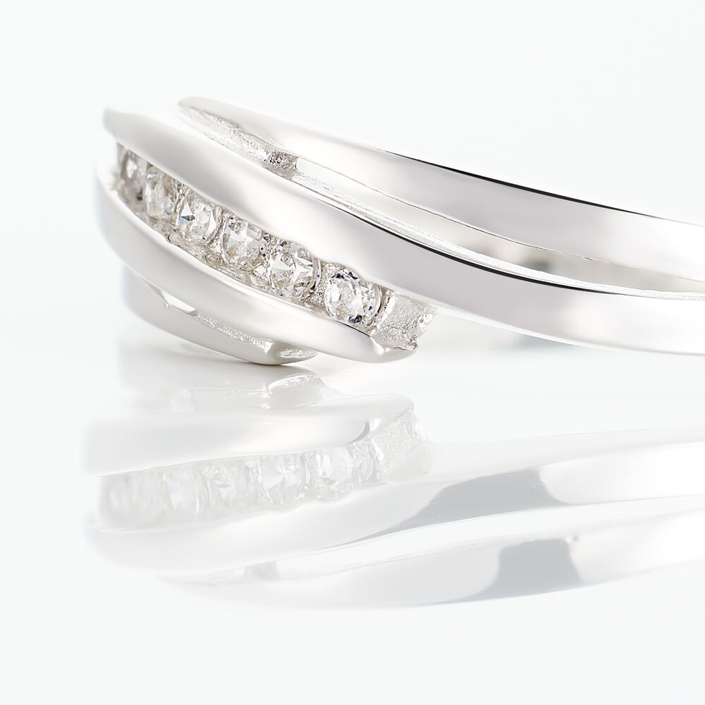 Bague Félicie Argent Oxyde De Zirconium - Bagues avec pierre Femme | Marc Orian
