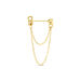 Boucle D'oreille Chander Or Jaune - Piercings d'oreilles Femme | Marc Orian