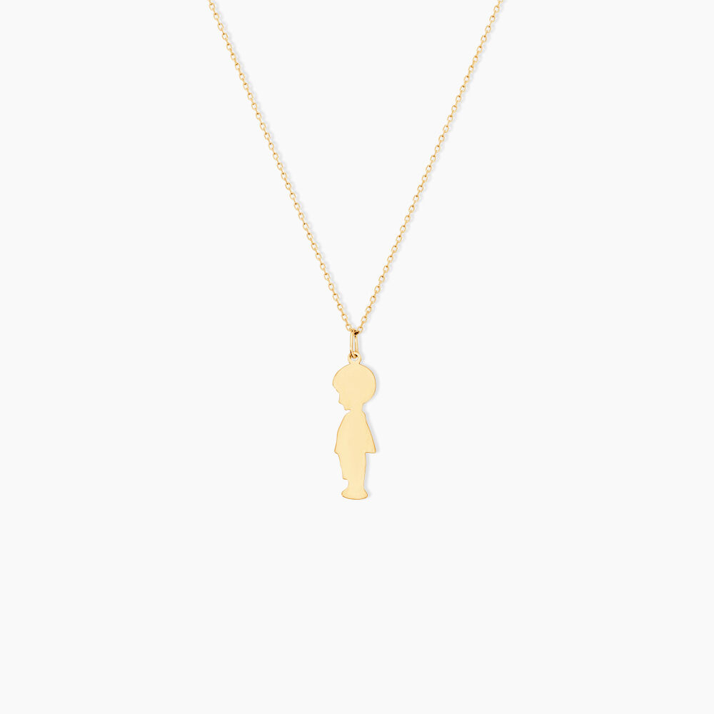 Pendentif Estrellita Garcon Or Jaune - Pendentifs Famille | Marc Orian