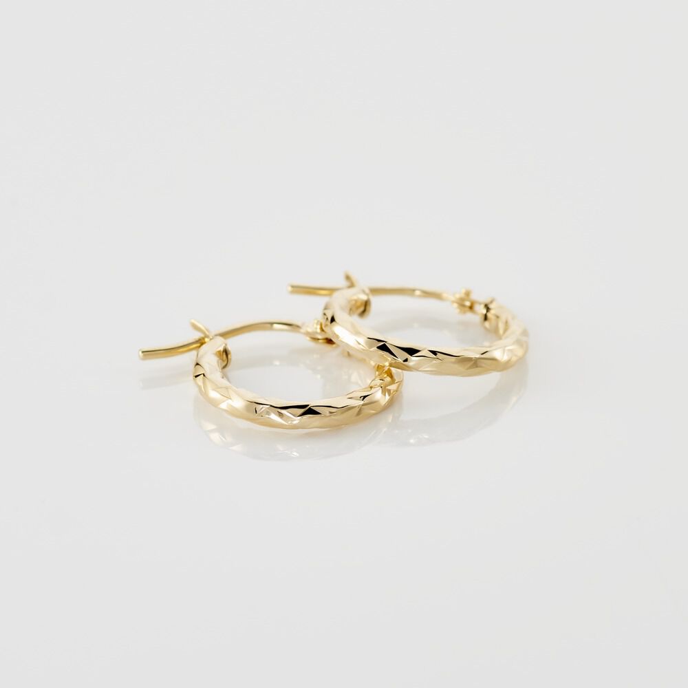 Cr&eacute;oles Cayla Or Jaune - Cr&eacute;oles Femme | Marc Orian