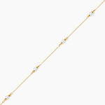 Cha&icirc;ne De Cheville Akif Or Jaune Perle De Culture - Chaines de cheville Femme | Marc Orian