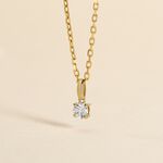 Pendentif Aphrodite Or Jaune Diamant - Parures de mariage Femme | Marc Orian