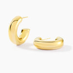 Cr&eacute;oles Adoree Acier Jaune - Cr&eacute;oles Femme | Marc Orian