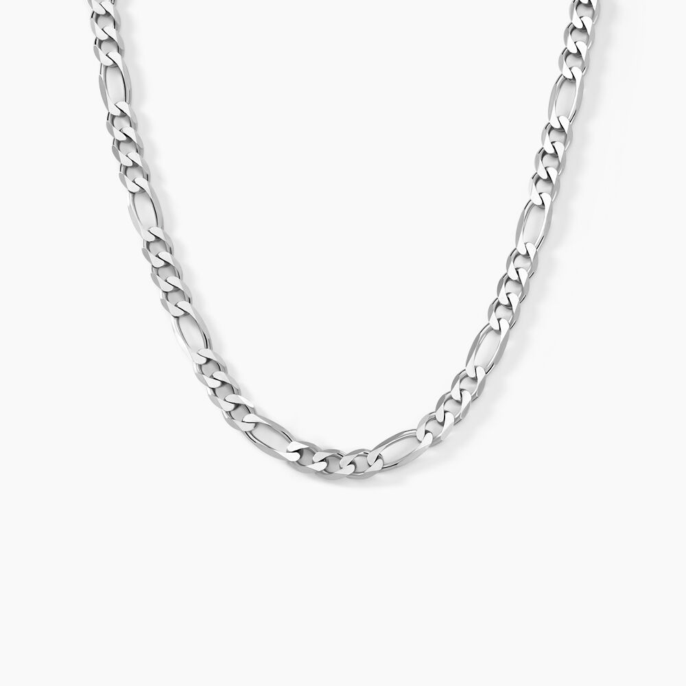 Chaine Vivian Argent Blanc - Chaines Homme | Marc Orian