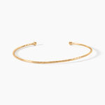Bracelet Jonc Lou Plaqu&eacute; Or Jaune - Bracelets joncs Femme | Marc Orian