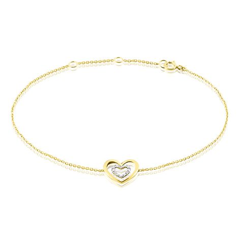 Bracelet Or Jaune Juliame Diamants - Bracelets cha&icirc;nes Femme | Marc Orian