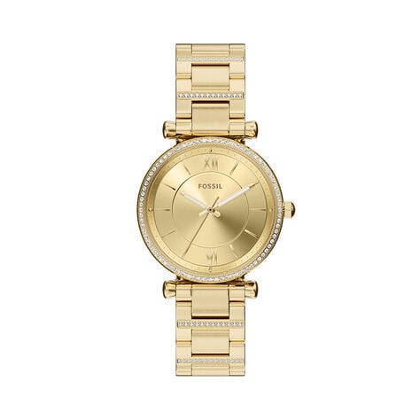 Montre Fossil Carlie 35 Champagne - Montres &eacute;tanches Femme | Marc Orian
