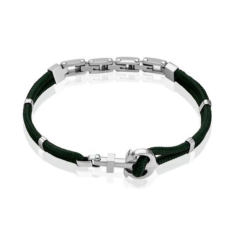 Bracelet Analya Acier Blanc - Bracelets cordons Homme | Marc Orian