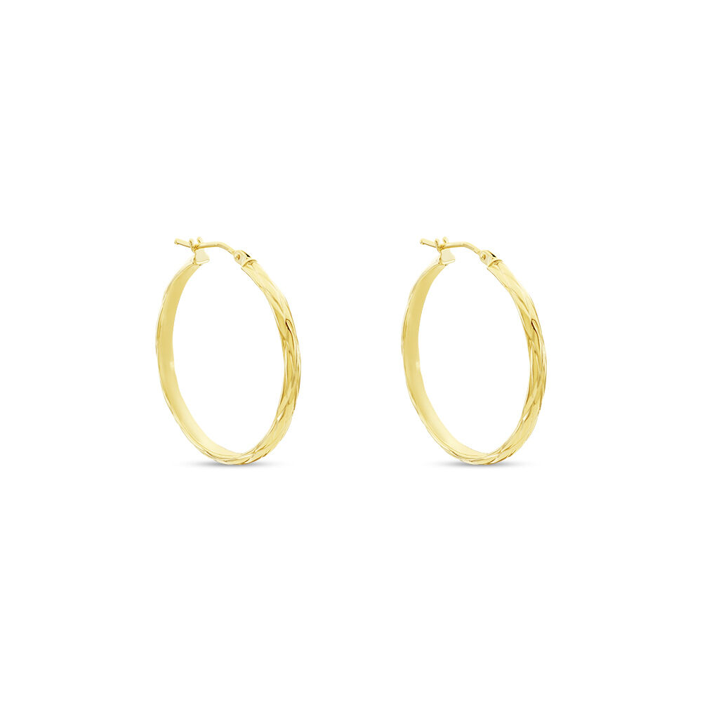Créoles Vitali Or Jaune - Créoles Femme | Marc Orian