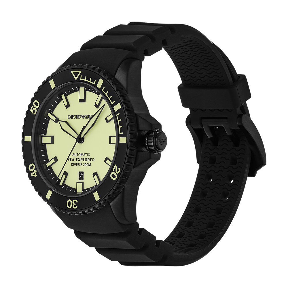 Montre Emporio Armani Sea Explorer Jaune - Montres automatiques Homme | Marc Orian