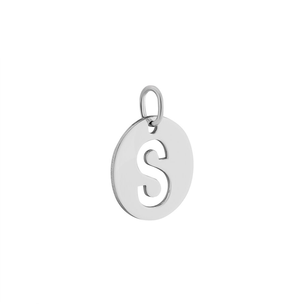 Pendentif Elio S Argent Blanc - Pendentifs Famille | Marc Orian