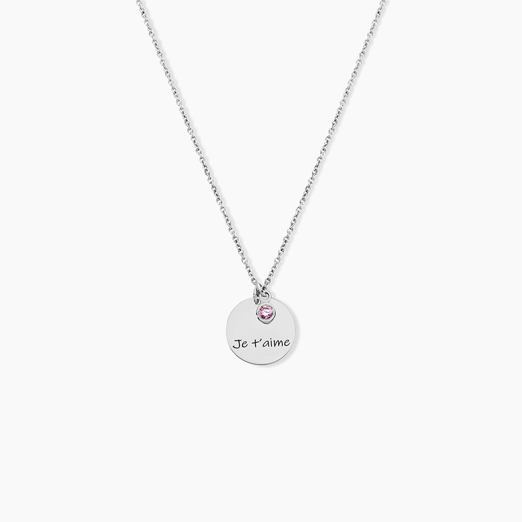 Collier Argent Prew Oxyde De Zirconium - Colliers avec pierres Femme | Marc Orian
