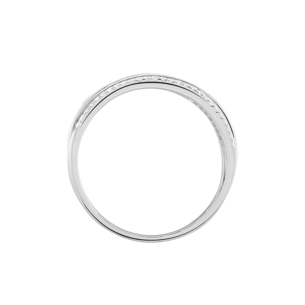 Bague Rayanna Or Blanc Diamant - Bagues pierres précieuses Femme | Marc Orian