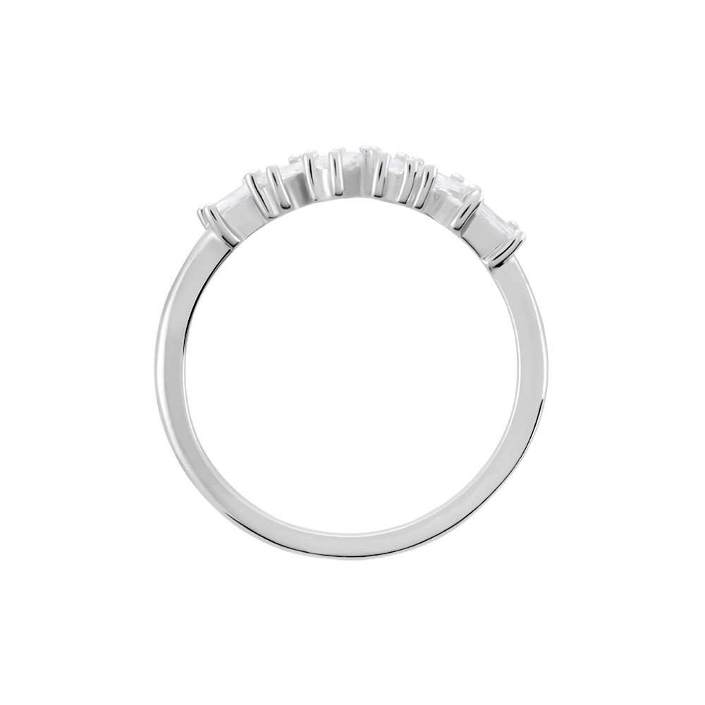 Bague Adonia Argent Blanc Oxyde De Zirconium - Bagues avec pierre Femme | Marc Orian