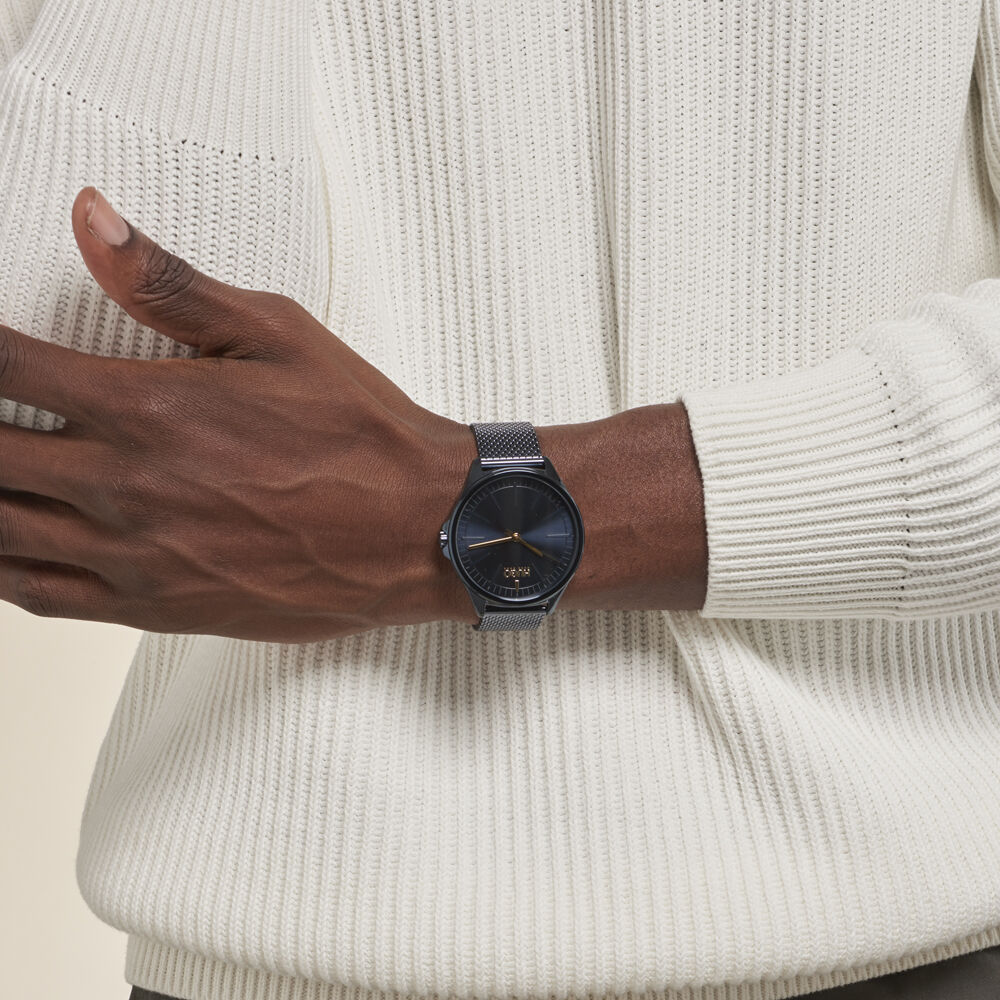 Montre Hugo Smash Bleu - Montres étanches Homme | Marc Orian