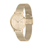 Montre Lacoste Crocorigin Bicolore Dor&eacute; / Rose - Montres classiques Femme | Marc Orian