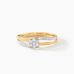 Bague Or Jaune Josane Diamants - Parures de mariage Femme | Marc Orian