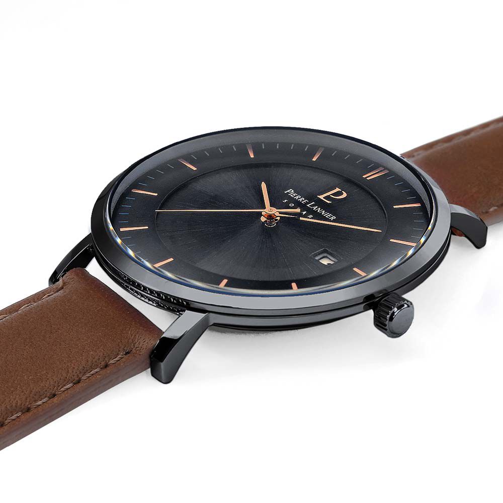 Montre Pierre Lannier Inti Noir - Montres classiques Homme | Marc Orian