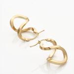 Cr&eacute;oles Helmine Or Jaune - Cr&eacute;oles Femme | Marc Orian