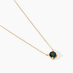 Collier Plaqu&eacute; Or Jaune Nilay Oxyde De Zirconium - Colliers avec pierres Femme | Marc Orian