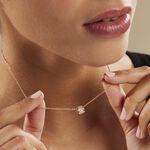 Collier Gia Plaqu&eacute; Or Jaune Oxyde De Zirconium - Colliers avec pierres Femme | Marc Orian