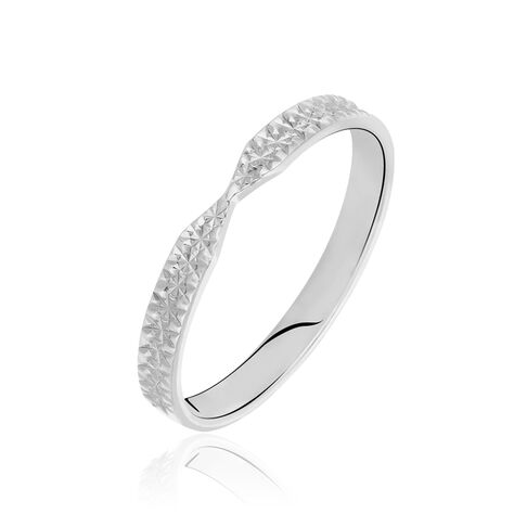 Alliance Or Blanc Diamantee - Alliances duo Femme | Marc Orian