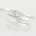 Bague Fleche Or Blanc Diamant - Bagues pierres pr&eacute;cieuses Femme | Marc Orian