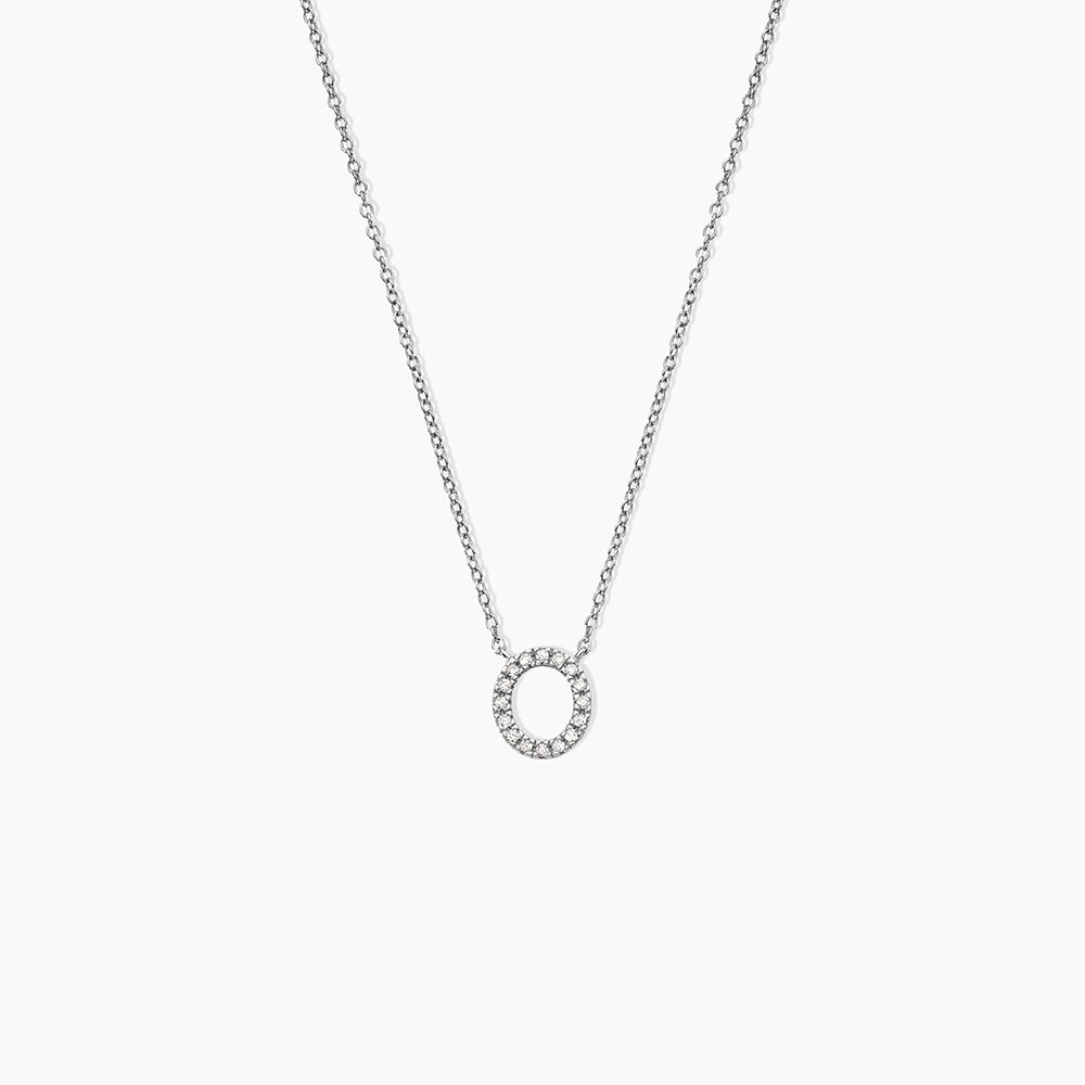 Collier Argent Umbria Oxydes De Zirconium - Colliers solitaires Femme | Marc Orian