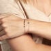 Bracelet Andreana Argent Rose Oxyde De Zirconium - Bracelets chaînes Femme | Marc Orian