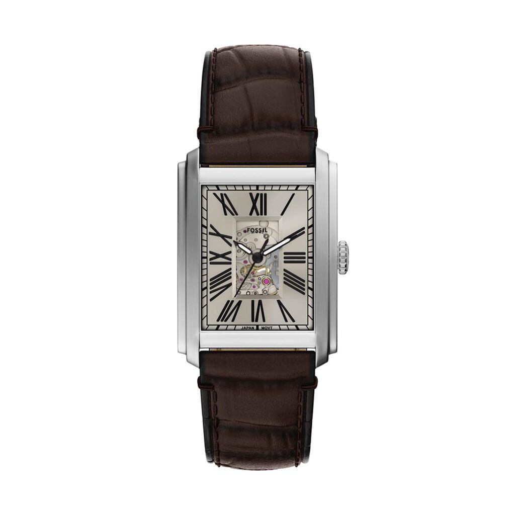 Montre Fossil Carraway Automatic Beige - Montres automatiques Homme | Marc Orian