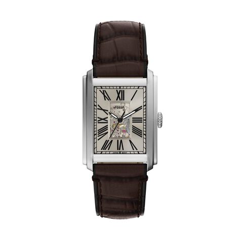 Montre Fossil Carraway Automatic Beige - Montres automatiques Homme | Marc Orian