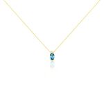Collier Or Jaune Maurin Topaze Et Oxydes De Zirconium - Colliers avec pierres Femme | Marc Orian