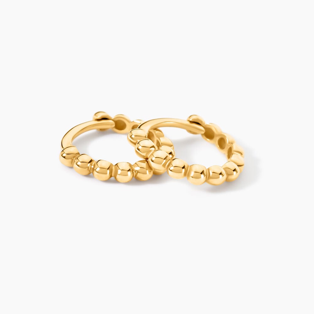 Créoles Flick Or Jaune - Créoles Femme | Marc Orian