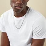 Cha&icirc;ne Casper Maille Gourmette Argent Blanc - Chaines Unisex | Marc Orian