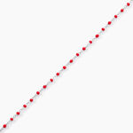 Bracelet Muguette Argent Blanc - Bracelets fantaisie Femme | Marc Orian