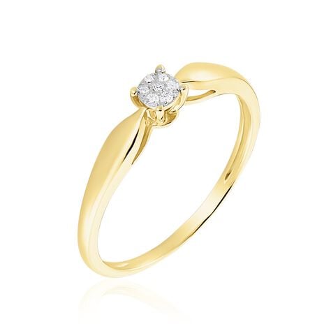 Bague Louisanna Or Jaune Diamant - Bagues pierres précieuses Femme | Marc Orian