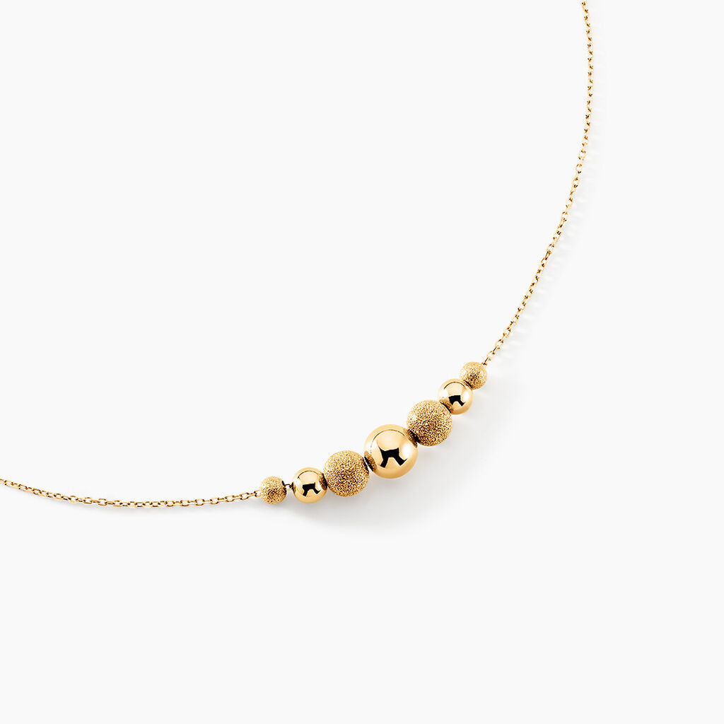 Collier Brooks Or Jaune - Colliers ete Femme | Marc Orian