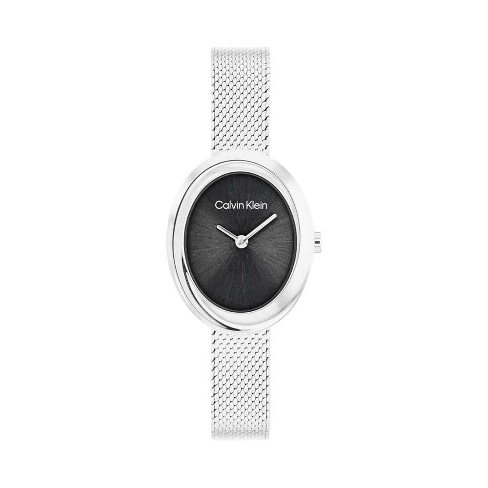 Montre Calvin Klein Twisted Bezel 24 Noir - Montres &eacute;tanches Femme | Marc Orian