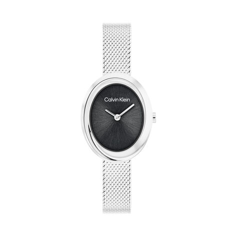Montre Calvin Klein Twisted Bezel 24 Noir - Montres &eacute;tanches Femme | Marc Orian