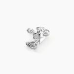 Pendentif Costanza Argent Blanc - Bijoux fantaisie Famille | Marc Orian
