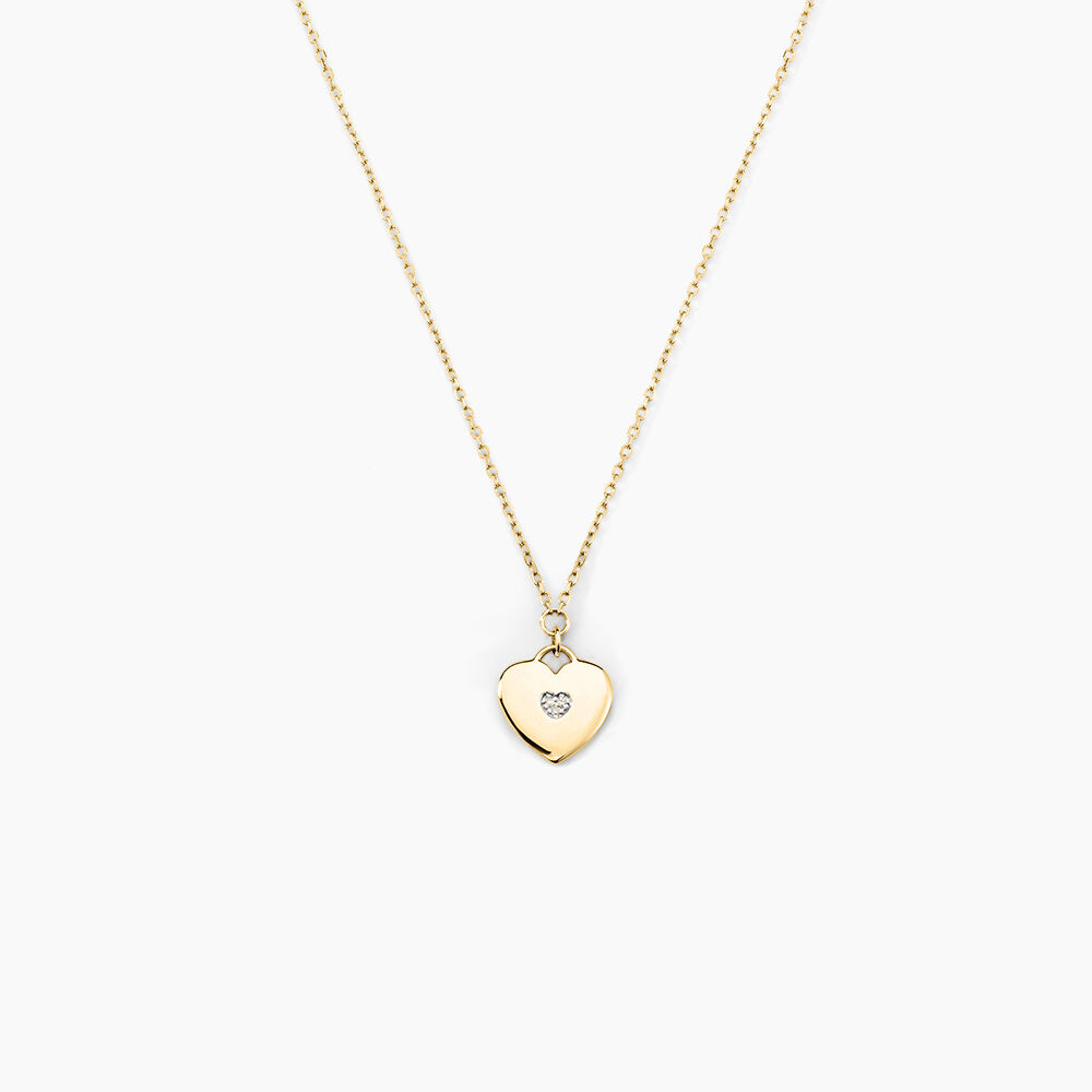 Collier Lovyna Or Jaune Diamant - Colliers avec pierres Femme | Marc Orian