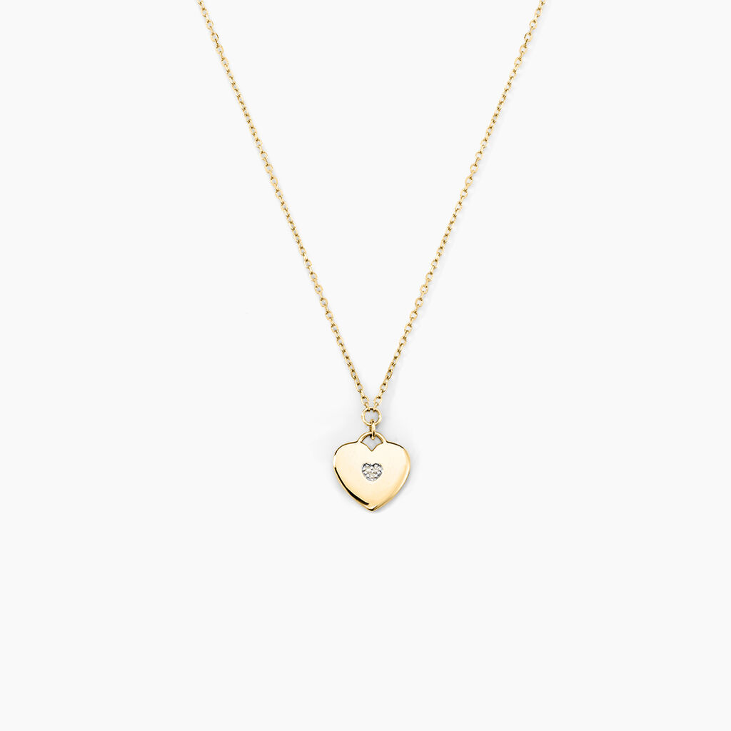 Collier Lovyna Or Jaune Diamant - Colliers avec pierres Femme | Marc Orian