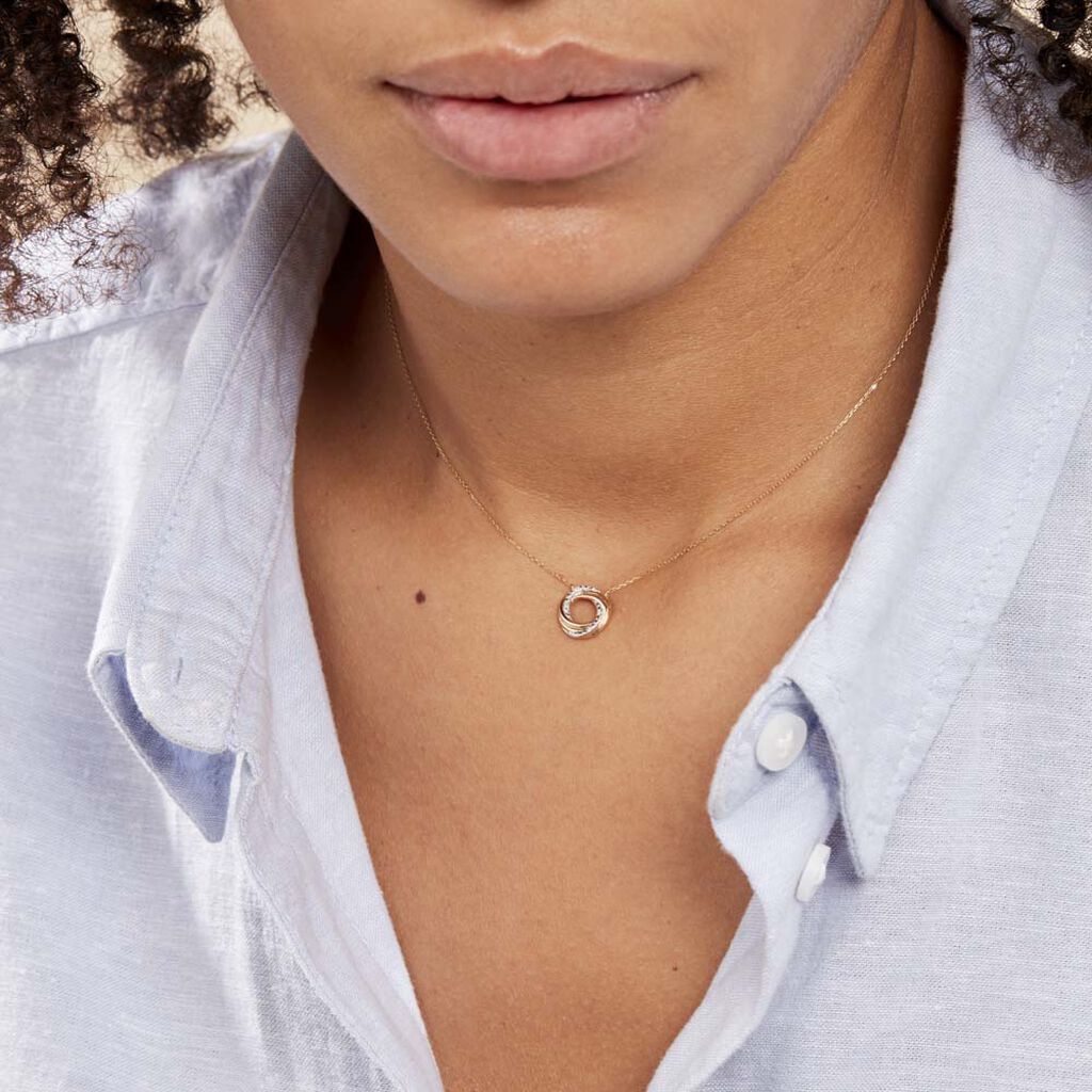 Collier Or Jaune Valerta Diamants - Colliers Femme | Marc Orian