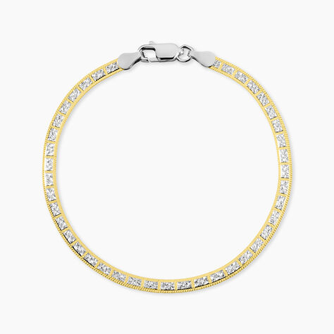 Bracelet Nuriaae Argent Jaune - Bracelets fantaisie Femme | Marc Orian