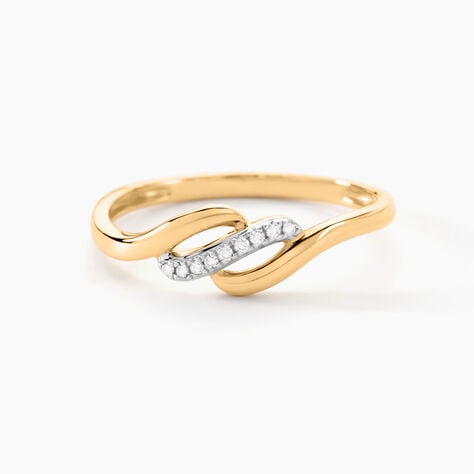 Bague Tylane Or Jaune Diamant - Bagues pierres précieuses Femme | Marc Orian