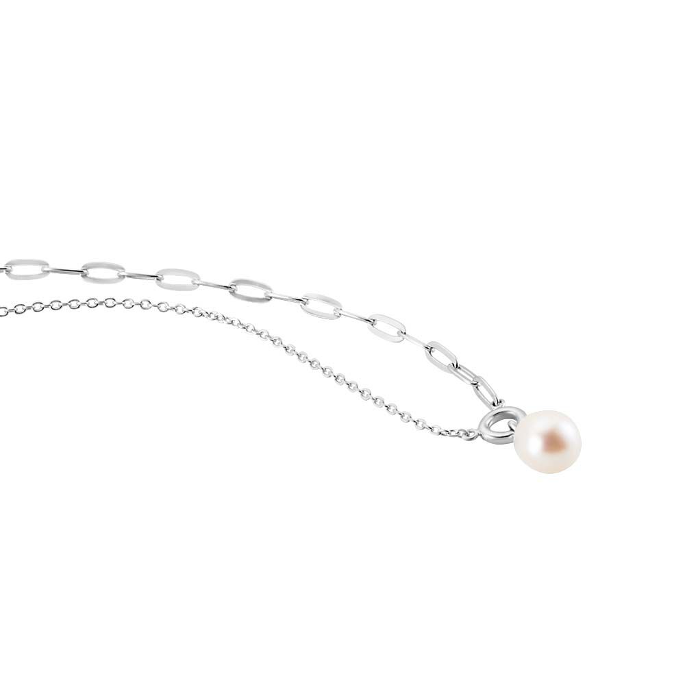 Collier Valent Argent Perle De Culture - Colliers avec pierres Femme | Marc Orian