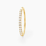 Alliance Pristina Or Jaune Diamant - Alliances avec pierres Femme | Marc Orian