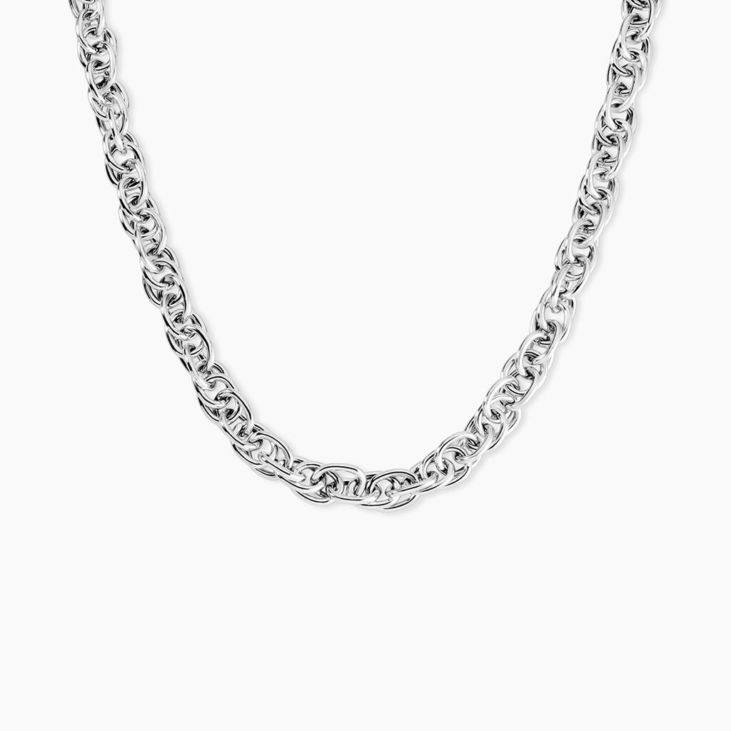 Collier Argent Damiano - Chaines Femme | Marc Orian