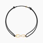 Bracelet Infini Or Jaune - Bracelets cordons Femme | Marc Orian