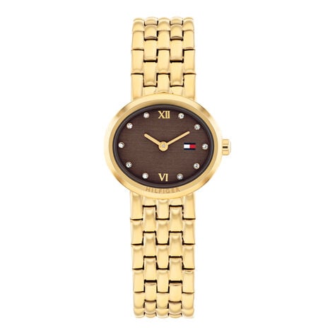 Montre Tommy Hilfiger Moira Marron - Montres Femme | Marc Orian
